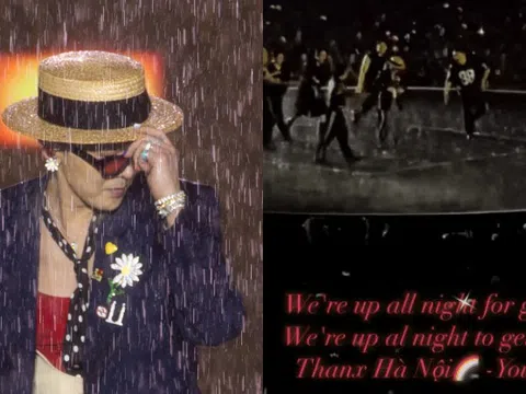 Đến lượt G-Dragon "lụy" Hà Nội: "Chúng ta cùng thâu đêm để gặp được may mắn"
