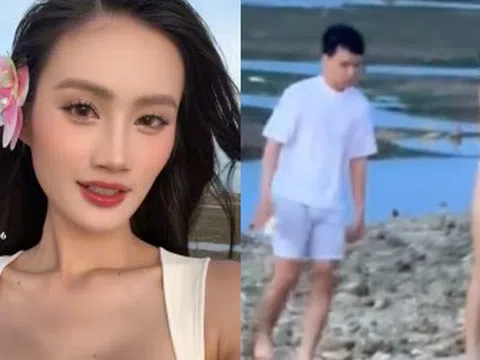 Bắt gặp Hoa hậu Ý Nhi và bạn trai, lộ thái độ khi không phát hiện camera