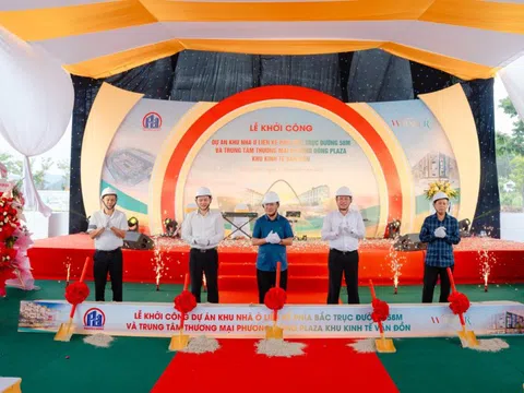 Khởi công hai dự án tại trục đại lộ 58m, mở rộng không gian đô thị ở Vân Đồn