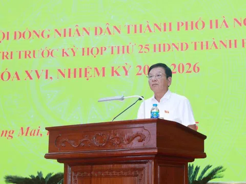 Cử tri Hoàng Mai kiến nghị giải quyết vướng mắc về giải phóng mặt bằng