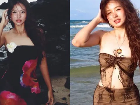 Ái nữ hoa khôi bóng chuyền Kim Huệ khoe vóc dáng nóng bỏng, 18 tuổi nhan sắc đỉnh cao, phổng phao bất ngờ