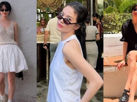 Song Hye Kyo mới có loạt outfit đi du lịch siêu trẻ và đẹp, phụ nữ trên 40 tuổi học theo là quá hợp