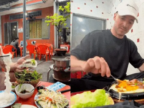 Người Sài Gòn 30 năm phải vào xem anh Tây này đi ăn gì rồi đi theo, list nhạc nền thì "ối dồi ôi"