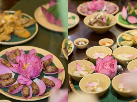 Quán ăn 3 lần lọt danh sách Michelin Selected đưa thực khách lạc vào đầm sen Bách Diệp ngập tràn hương và vị