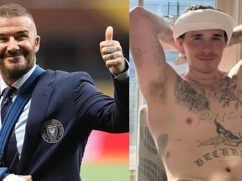 Quan hệ cha con nhà Beckham đã xấu tới mức: David bó bột tay, con cả bất hiếu chỉ mải khoe ảnh ở nhà vợ