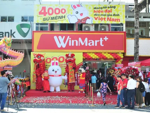4.000 điểm bán, WinMart+ khẳng định vị thế bán lẻ nội địa
