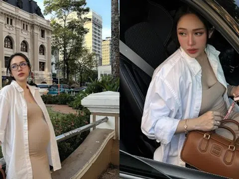 Mẹ bầu "chất lừ" gọi tên Joyce Phạm: 26 tuổi bầu lần 4 mà thần thái vẫn đỉnh, gu thời trang khỏi chê