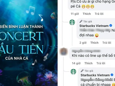 Xôn xao Starbucks sắp tổ chức concert