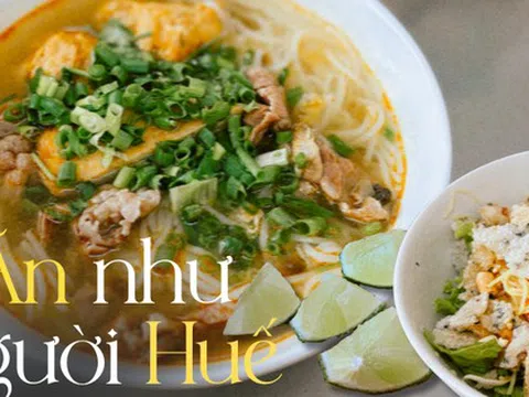Chuyện về miếng chanh giấy cắt xéo ở Huế và lý do vì sao "đi Huế mà ăn theo review là mới biết Huế được một nửa"