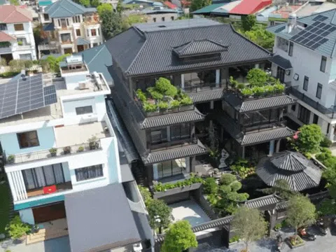 Bên trong biệt phủ hình chữ "H" rộng 1.200m2 đậm chất Á Đông của gia chủ yêu trà đạo