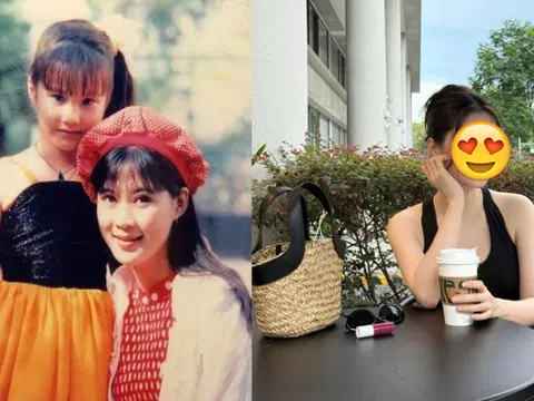 Bé gái chụp cùng "Nữ hoàng ảnh lịch" Diễm Hương 29 năm trước: Học trường đình đám, hiện là minh tinh nổi tiếng