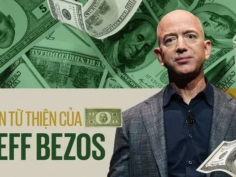 Jeff Bezos hứa cho đi phần lớn tài sản nhưng đến nay mới từ thiện chưa đến 2%, làm đám cưới 50 triệu USD khiến cả thế giới phẫn nộ
