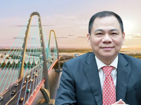 Chỉ còn 3 ngày nữa, doanh nghiệp của tỷ phú Phạm Nhật Vượng sẽ đưa vào sử dụng cây cầu 2.300 tỷ, thiết lập kỷ lục mới về tốc độ xây dựng công trình bắc qua sông Cấm