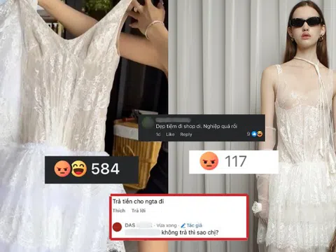 Brand Việt nhận bão phẫn nộ vì bán váy cả chục triệu màu như vải mùng, thái độ với khách thành mồi lửa