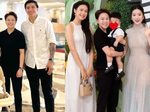 Hot WAGs đọ sắc: Doãn Hải My khí chất tiểu thư, có lấn át Chu Thanh Huyền trong tiệc thôi nôi con trai Quang Hải?