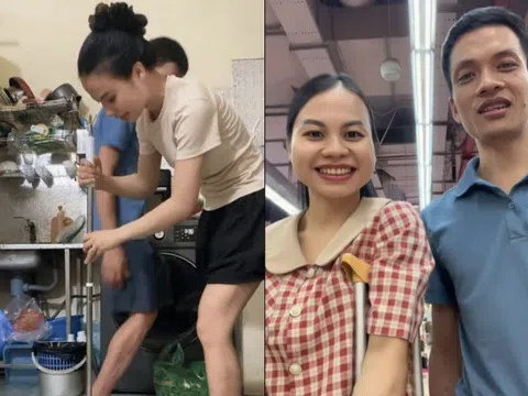 Cuộc sống trong phòng trọ 18m2 ở Hà Nội của đôi vợ chồng mỗi người có 1 chân