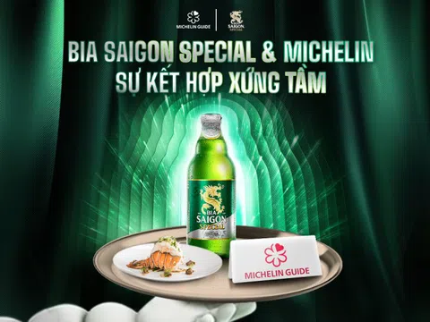 Bia Saigon Special - Từ thiết kế đặc trưng tới dấu ấn thị giác trên bàn Michelin