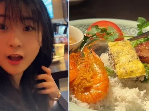 Cô gái Trung Quốc lần đầu ăn 1 món cơm Việt, mắt lập tức sáng lên: Chưa từng nghĩ cơm có thể ngon thế này