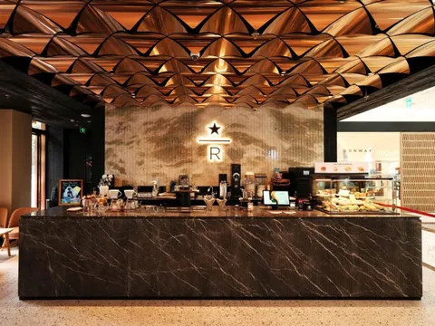 Starbucks Reserve Diamond Plaza: Dấu ấn mới của trải nghiệm cà phê cao cấp