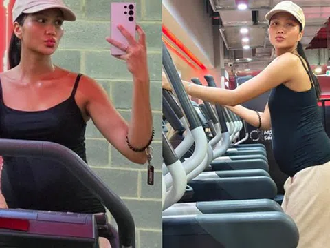 H'Hen Niê bụng bầu to vượt mặt vẫn tập gym gây sốt mạng xã hội, phản ứng của dân tình gây chú ý