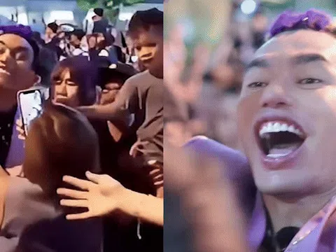 Video Lê Dương Bảo Lâm hoảng loạn vì bị fan nữ quá khích nhào tới tiếp cận