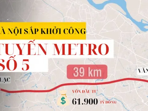 Chỉ 5 tháng nữa, tuyến metro hơn 61.000 tỷ đồng sẽ khởi công, một Tập đoàn xây dựng hàng đầu Trung Quốc đánh tiếng tham gia