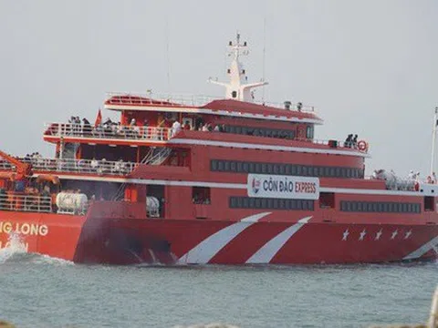 NÓNG: Tạm ngưng tuyến tàu cao tốc Vũng Tàu - Côn Đảo từ hôm nay đến 25-7