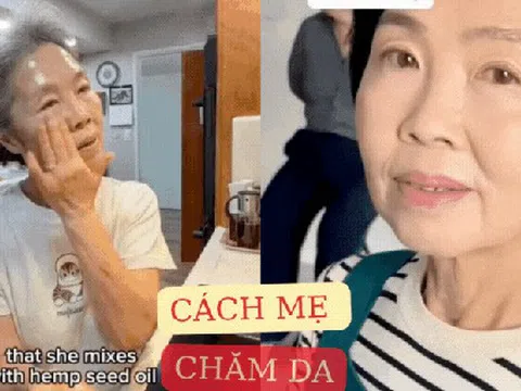 Quý cô người Hàn Quốc khoe làn da tuổi 66 của mẹ, bật mí bước chăm da bà làm mỗi ngày trong suốt 30 năm