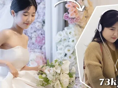 Cô dâu Hàn giảm 24kg trước ngày cưới, vẫn ăn ngon mà không cần tập luyện