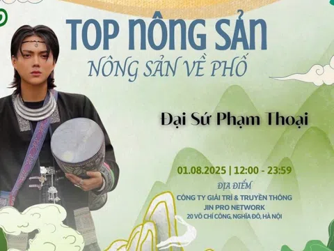 Phạm Thoại tuyên bố làm "đại sứ" bán nông sản tại VIETNAM OCOPEX 2025: Bộ Công Thương nói gì?