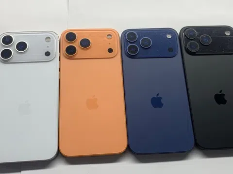 Cận cảnh 14 màu mới trên iPhone 17, iPhone 17 Pro Max