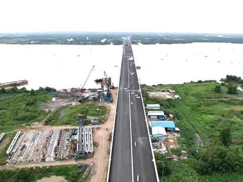 Cây cầu hơn 1.600 tỷ trên Vành đai 3 TPHCM trước ngày khai thác