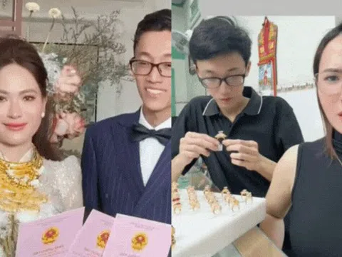 Tình hình hôn nhân hiện tại của con trai chủ tiệm vàng Vĩnh Long có hồi môn khủng 20 cây vàng, biệt thự 20 tỷ