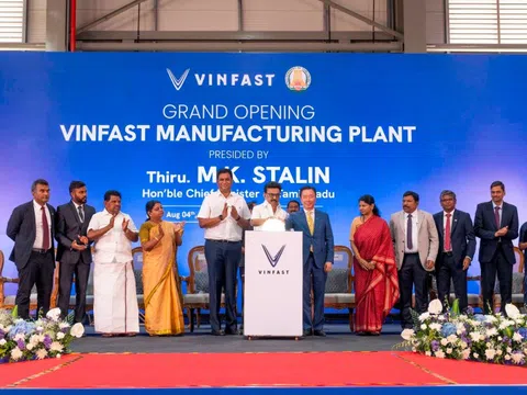 VinFast khánh thành nhà máy lắp ráp ô tô điện đầu tiên bên ngoài Việt Nam