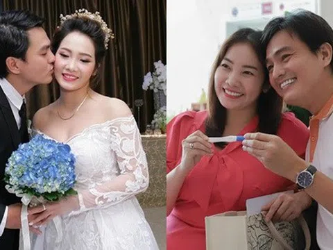Vợ chồng sao nam Vbiz cưới nhau 9 năm mới mang bầu, tình cảm mặn nồng ai cũng ngưỡng mộ