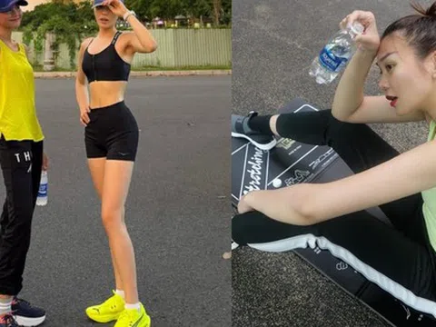 Siêu mẫu Thanh Hằng U50 dáng vẫn cực nuột nà nhờ tập gym, yoga và một môn thể thao mạnh
