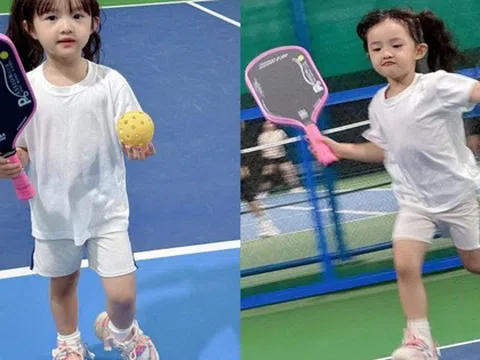 Đây rồi! Winnie - tiểu thư tài phiệt đam mê thể thao cuối cùng cũng gia nhập đường đua pickleball