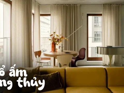 Ngắm căn hộ 75m2 của ông chú 60 tuổi: Bài học phong thủy "độc cư" giúp nhà vượng khí, chủ nhân khỏe mạnh