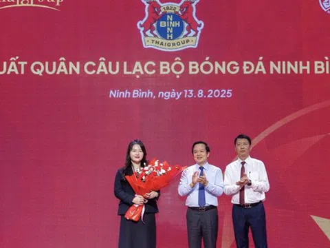 Ái nữ sinh năm 2001 nhà bầu Thụy trở thành Chủ tịch Ninh Bình FC