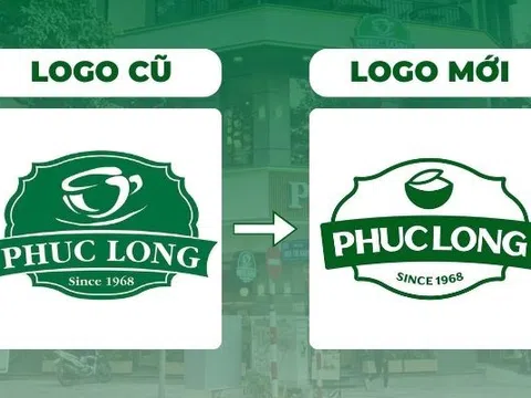 Tồn tại hơn 50 năm, Phúc Long lần đầu tiên thay logo mới ngay lập tức khiến cõi mạng dậy sóng