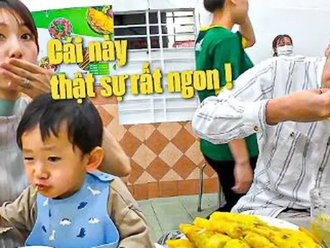 Khách Nhật ngất ngây trước 1 món bánh Việt Nam, thốt lên “thật sự rất ngon, cực kỳ thích”