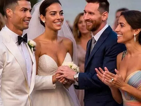 Bên trong đám cưới đắt đỏ nhất thế giới của Ronaldo: Dàn siêu sao hội tụi, Messi có thái độ gì?