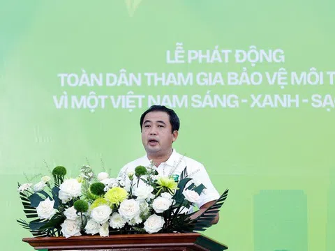 Quyền Bộ trưởng Bộ NN&MT đánh giá Hà Nội đã thể hiện vai trò tiên phong trong công tác vệ sinh môi trường