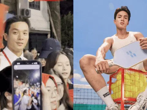 Mỹ nam gần 1m9 gây sốt ở tổng hợp luyện A80, ngoài đời cực mê pickleball, cầm vợt lên sân là khí chất cỡ này!