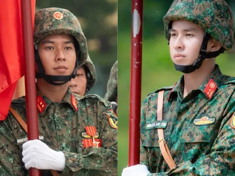 Zoom cận "khối trưởng khối ăn nói" có thần thái ngang ngửa Thượng uý Lê Hoàng Hiệp, lại còn chung khối