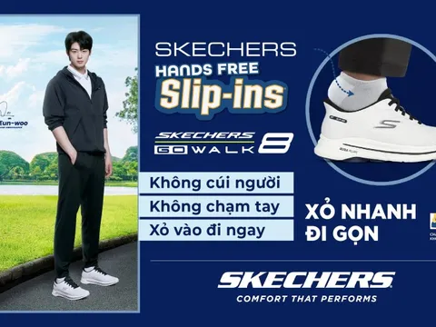 Skechers GOWalk 8 – Đồng hành mọi hành trình, êm ái từng bước chân
