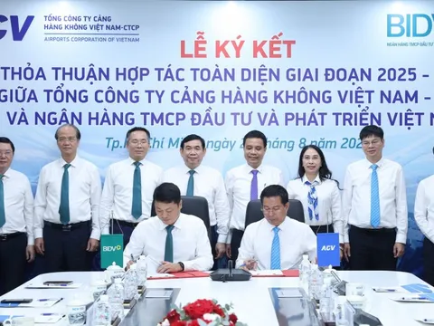 BIDV và ACV ký kết hợp tác toàn diện giai đoạn 2025-2030