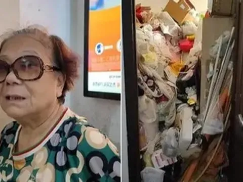 Bỏ tiền thuê 2 căn hộ chứa 30 tấn rác, bà lão khiến cả khu dân cư khiếp sợ