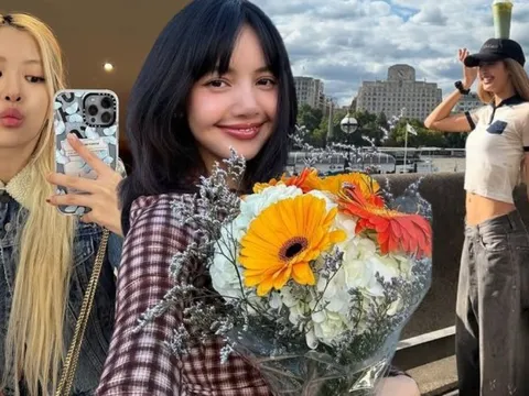 Đôi bạn "mạnh nhất lịch sử" Lisa - Rosé: Visual nghiêng trời lệch đất, style sang xịn mịn hết cả từ để khen!
