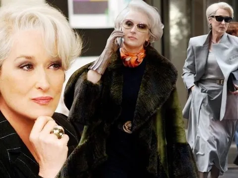 Mỹ nữ tóc bạc Meryl Streep: Ngoài 75 tuổi vẫn không bớt đẹp và sành điệu